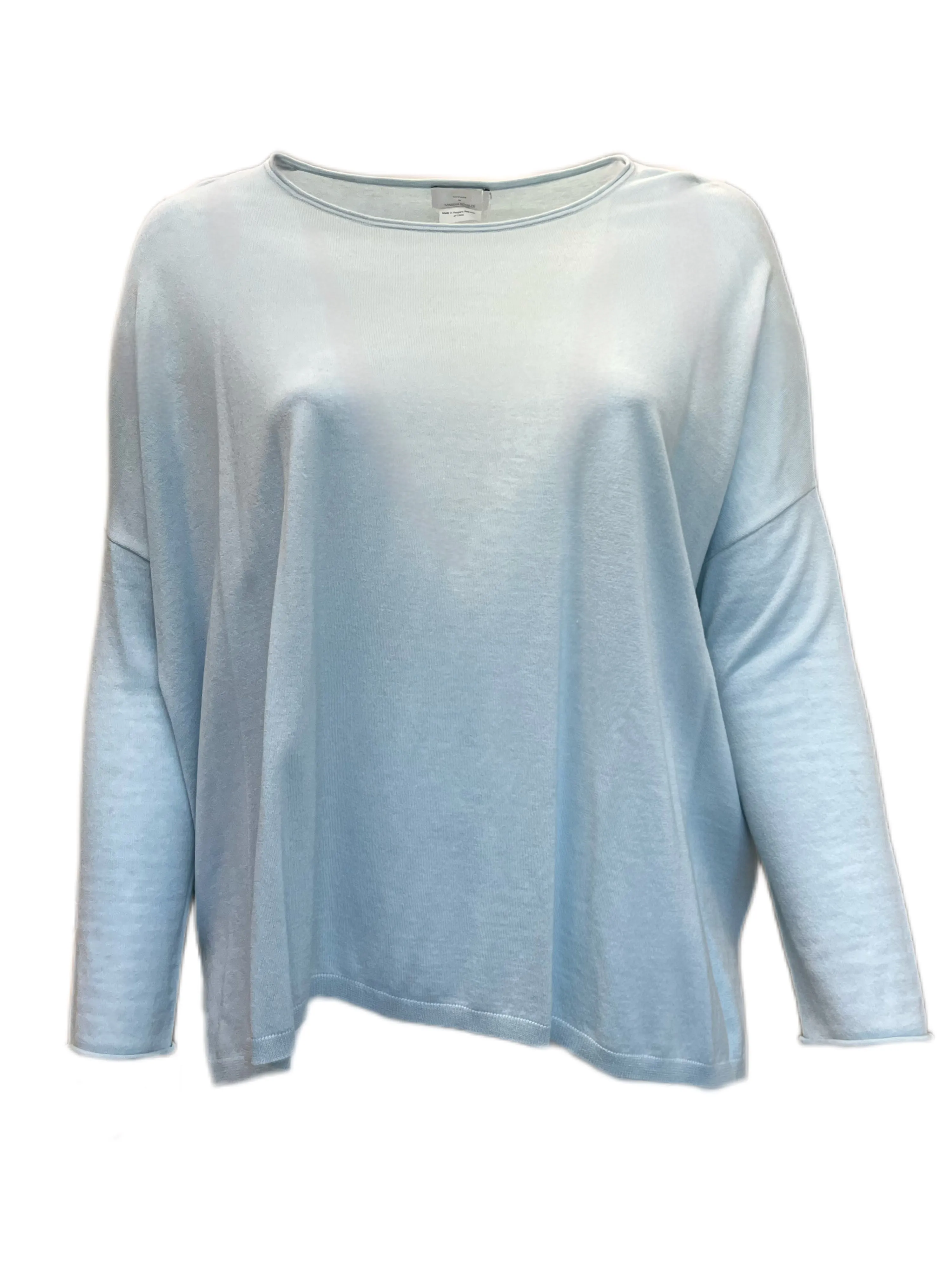MARINA RINALDI Women's Abbrivio Hi-Low Sweater $535 NWT