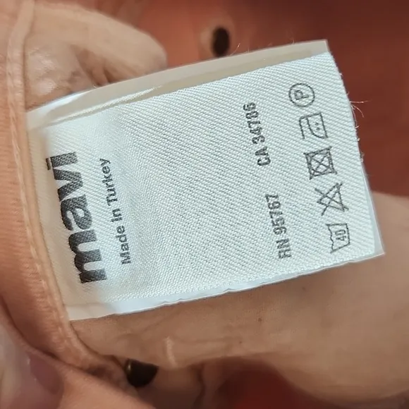 MAVI Serena Ankle Low Rise Super Skinny Colored Jeans Sample 27