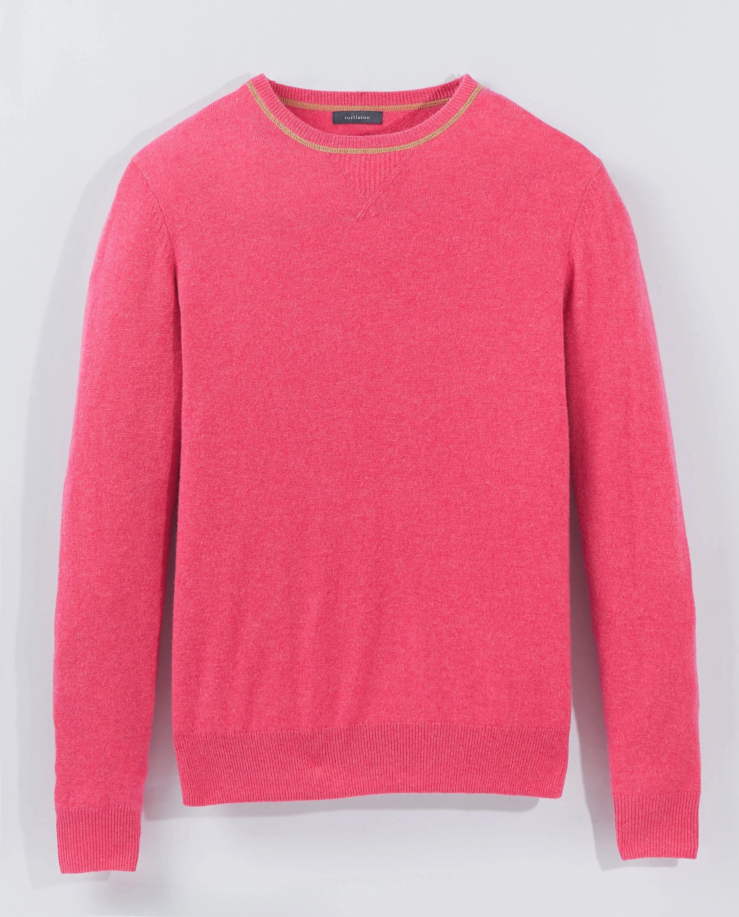 McGregor Cashmere Crewneck - Rose