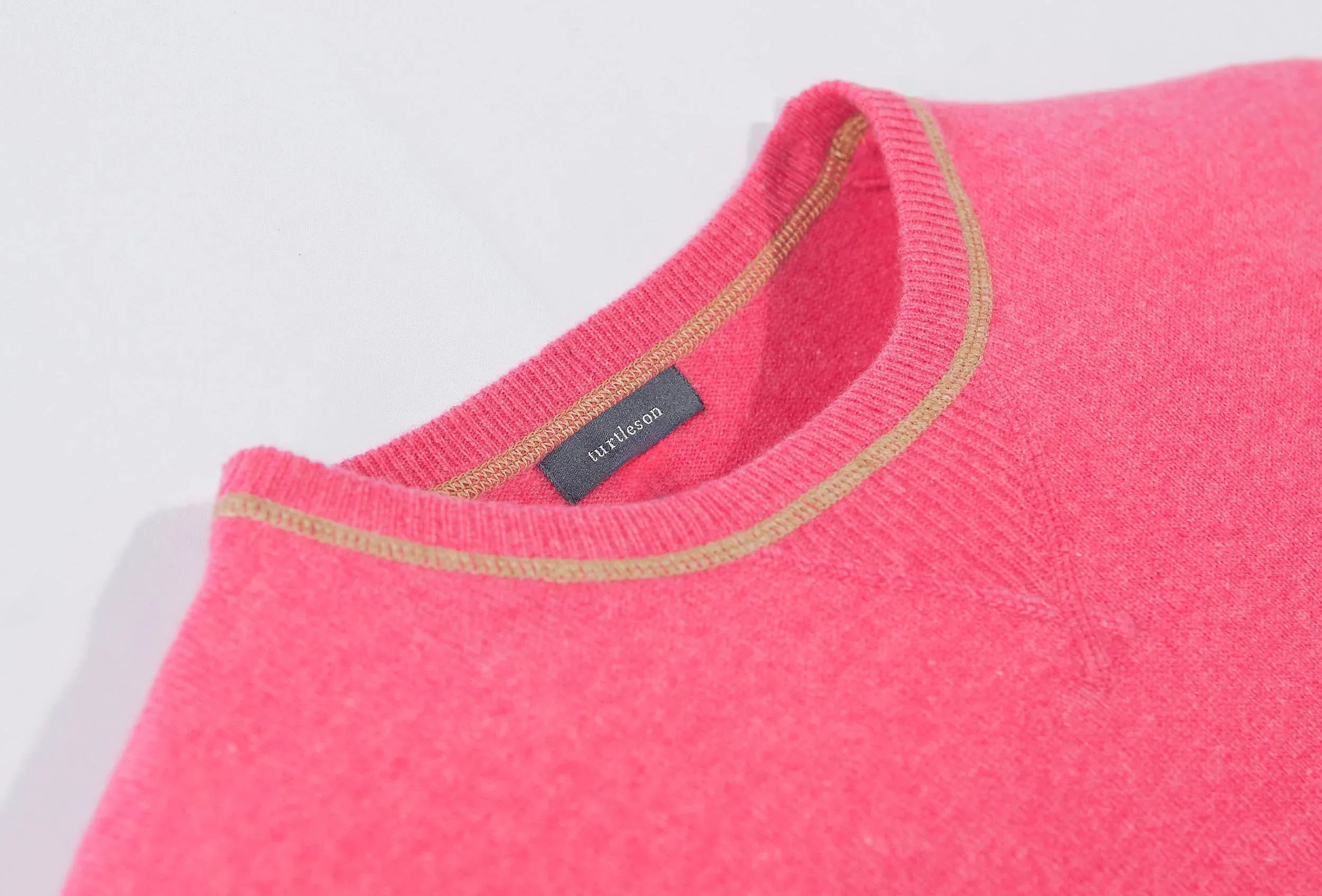 McGregor Cashmere Crewneck - Rose