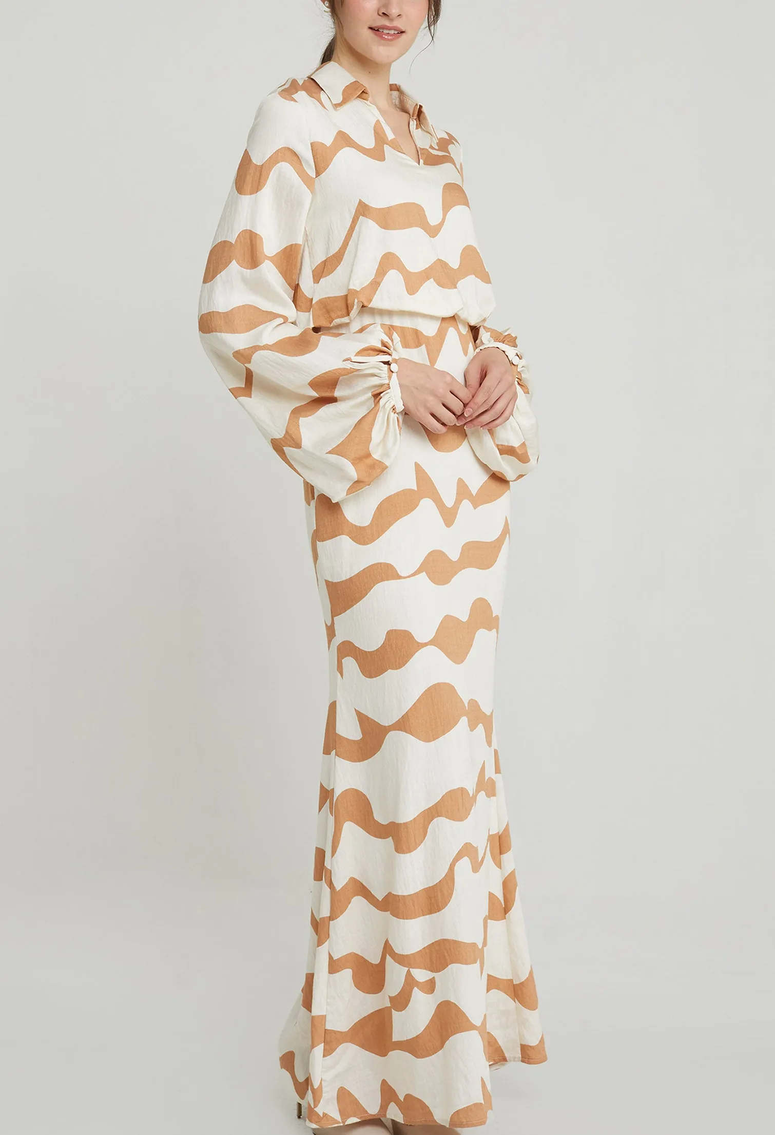 Melty Indulgence Loose Maxi Dress