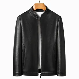 Men's Classic Leather Jacket