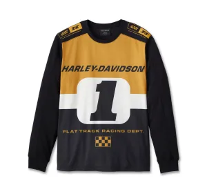 Men's Start Your Engines Racing Jersey - Harley Black