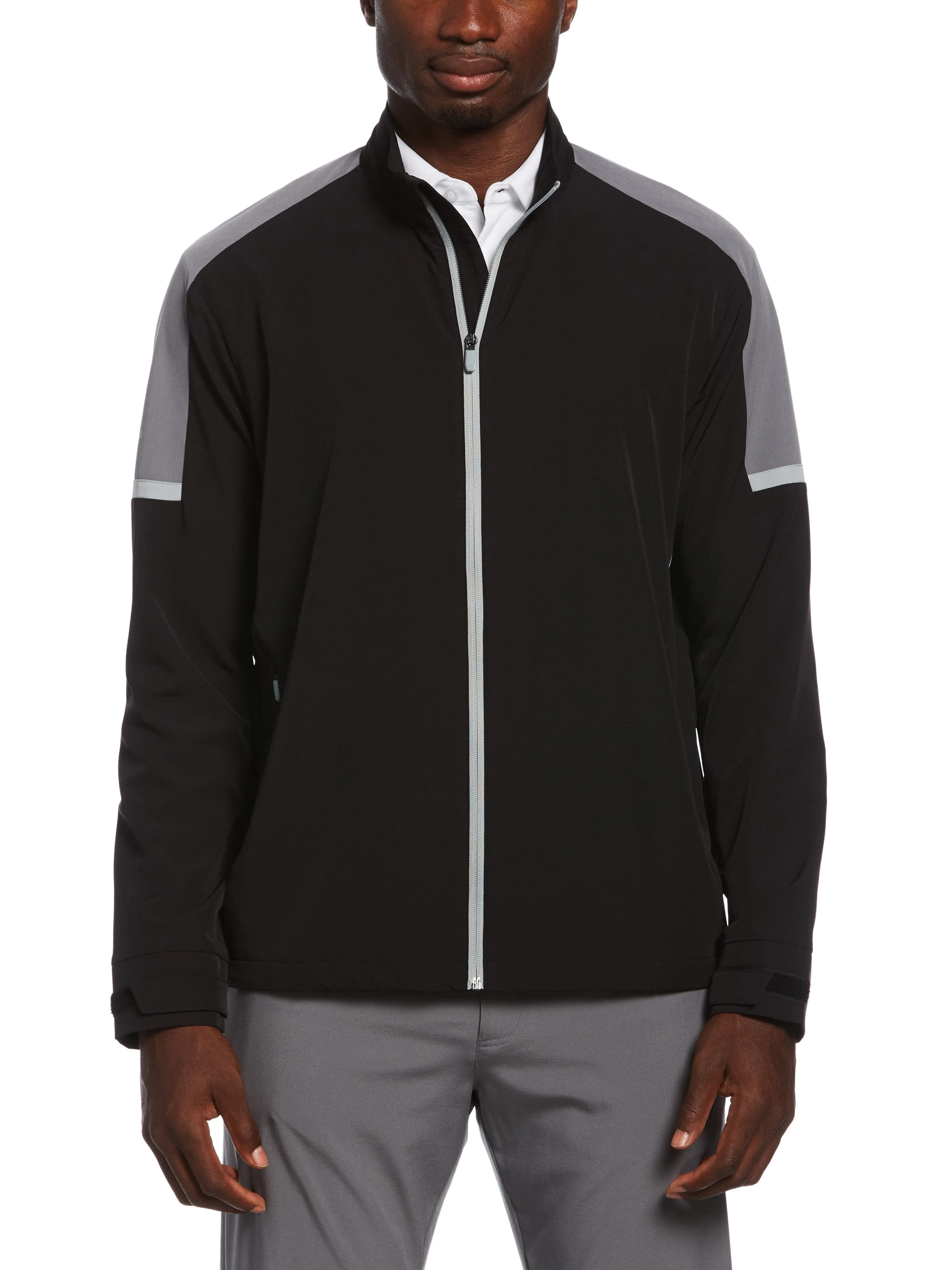 Mens Swing Tech™ Full-Zip Wind and Water Resistant Jacket