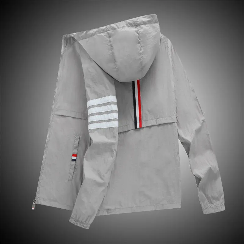 men/women windbreaker hooded coat