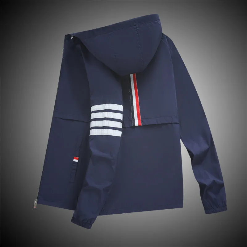 men/women windbreaker hooded coat