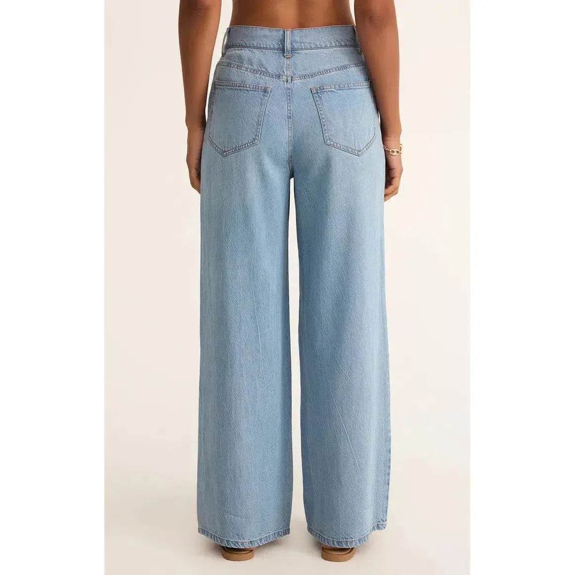 MIA LOOSE WIDE LEG DENIM PANT