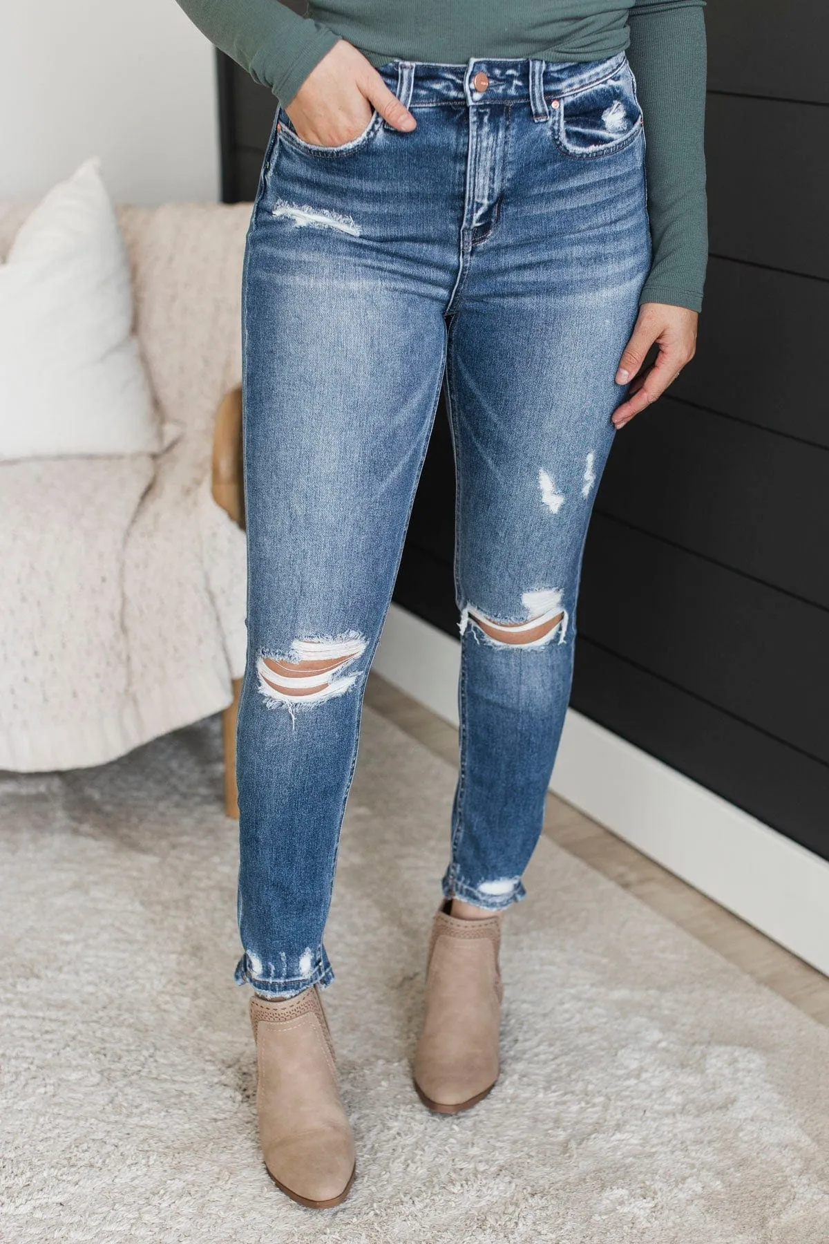 Mica Denim Skinny Jeans- Milani Wash