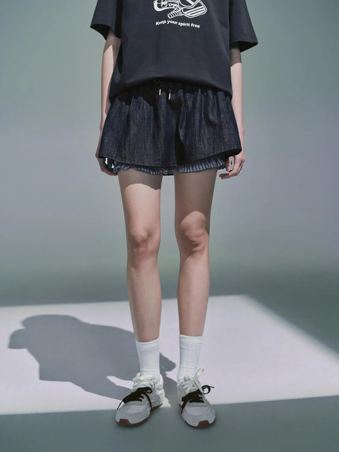 Mini Denim Skirts