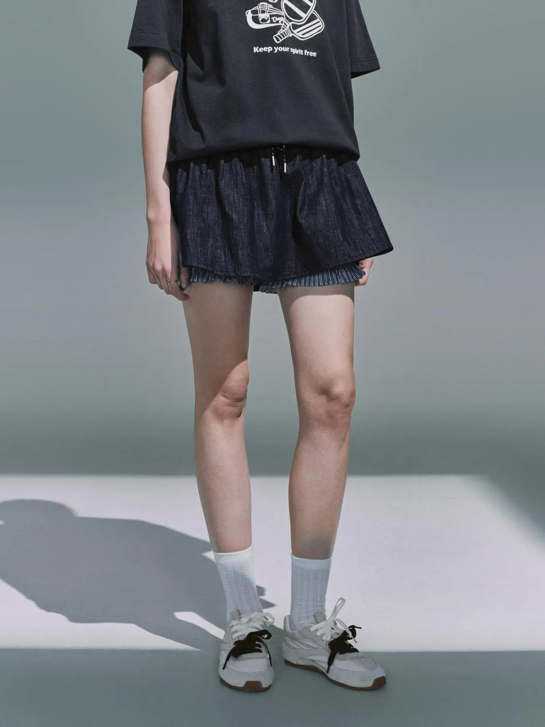 Mini Denim Skirts