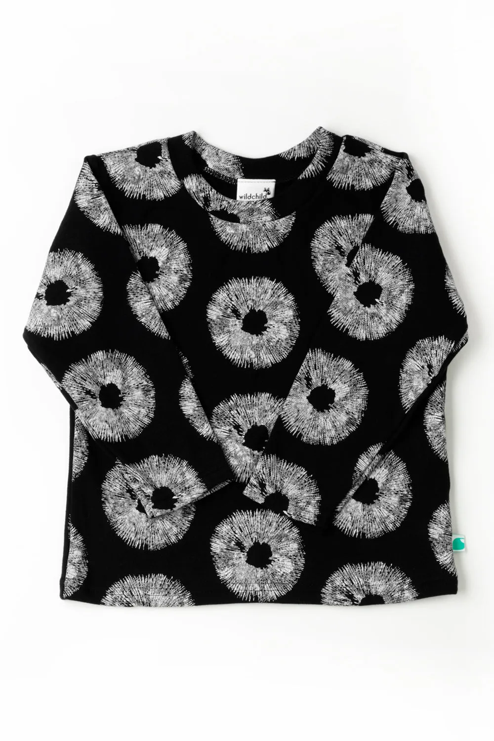 Mushroom Long Sleeve Cotton T-shirt