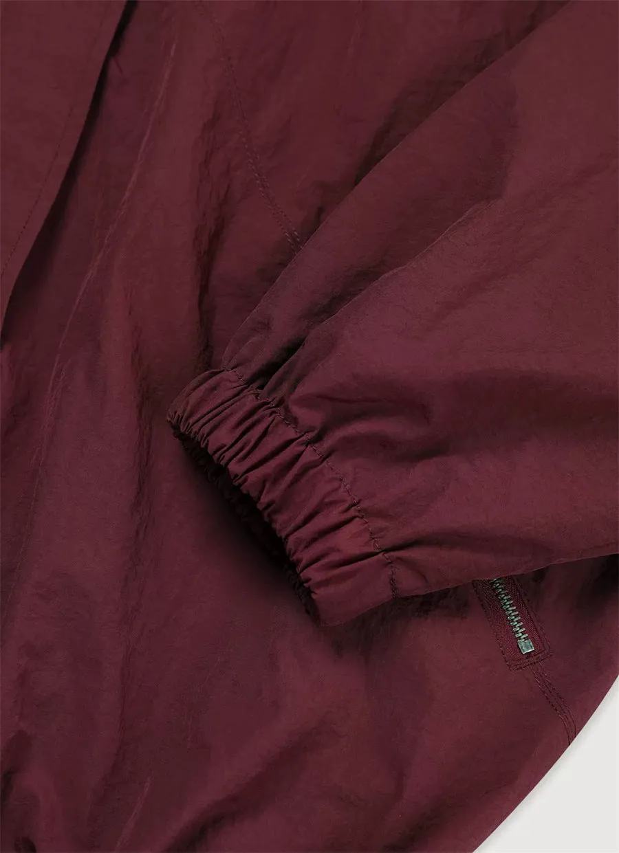 NEW & IN-STOCK - Korean Maroon Windbreaker Jacket