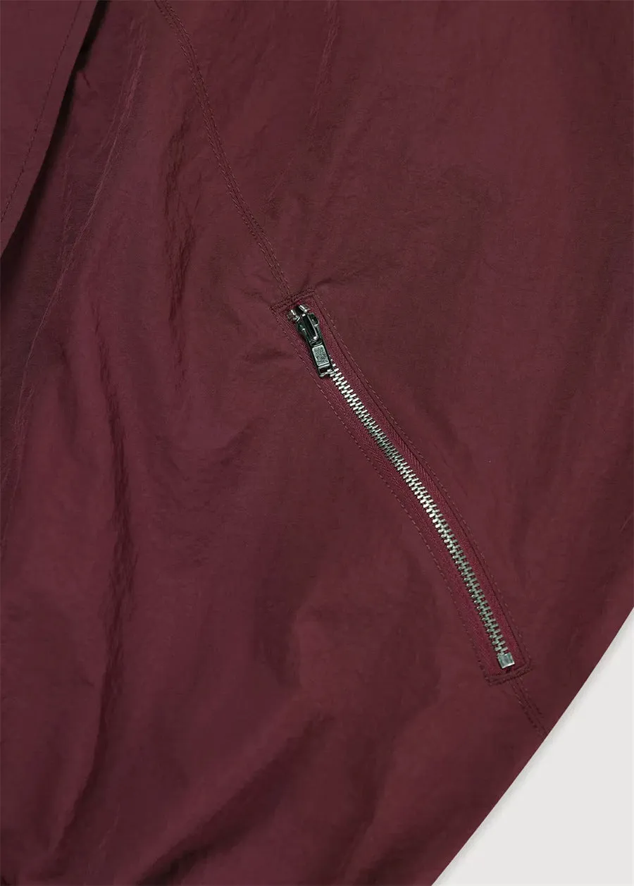 NEW & IN-STOCK - Korean Maroon Windbreaker Jacket