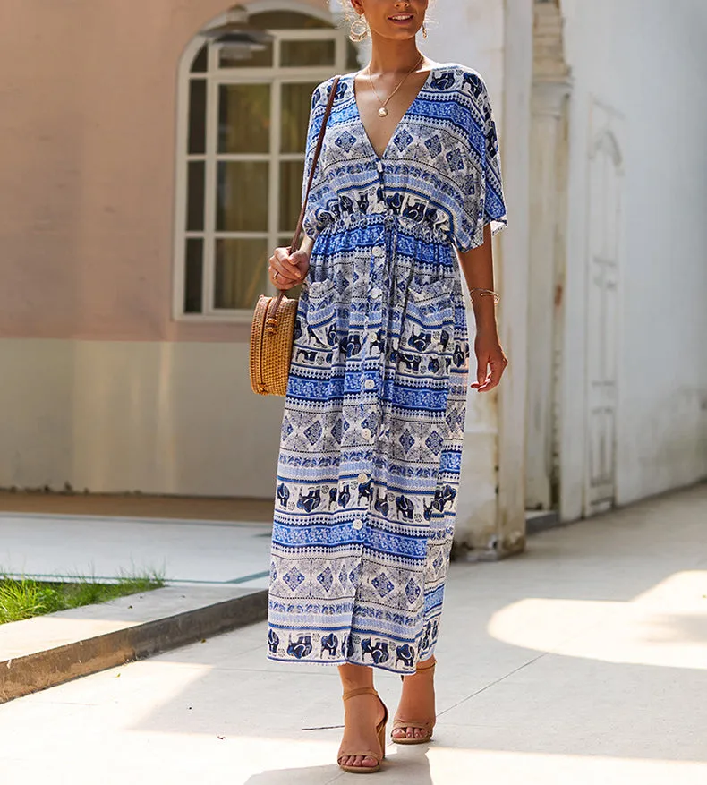 New Bohemian Split Dress