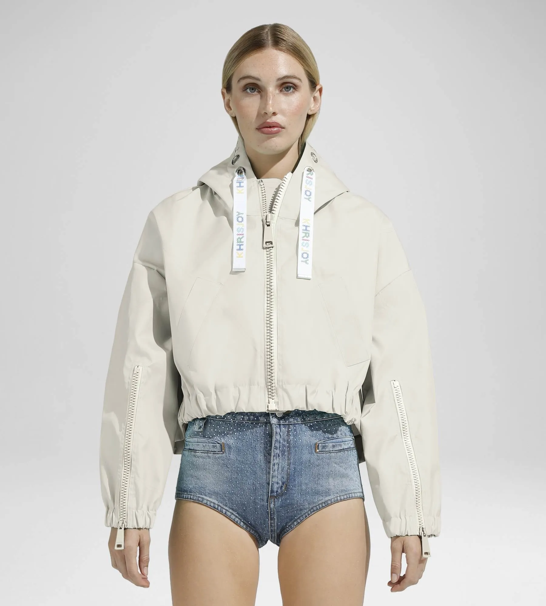 NEW KHRIS CROP WINDBREAKER