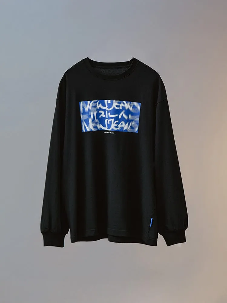 NewJeans X Hiroshi Fujiwara 꼴레 긴소매 티셔츠 ver.1