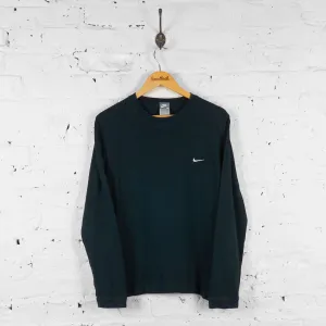 Nike Long Sleeve T Shirt - Black - M