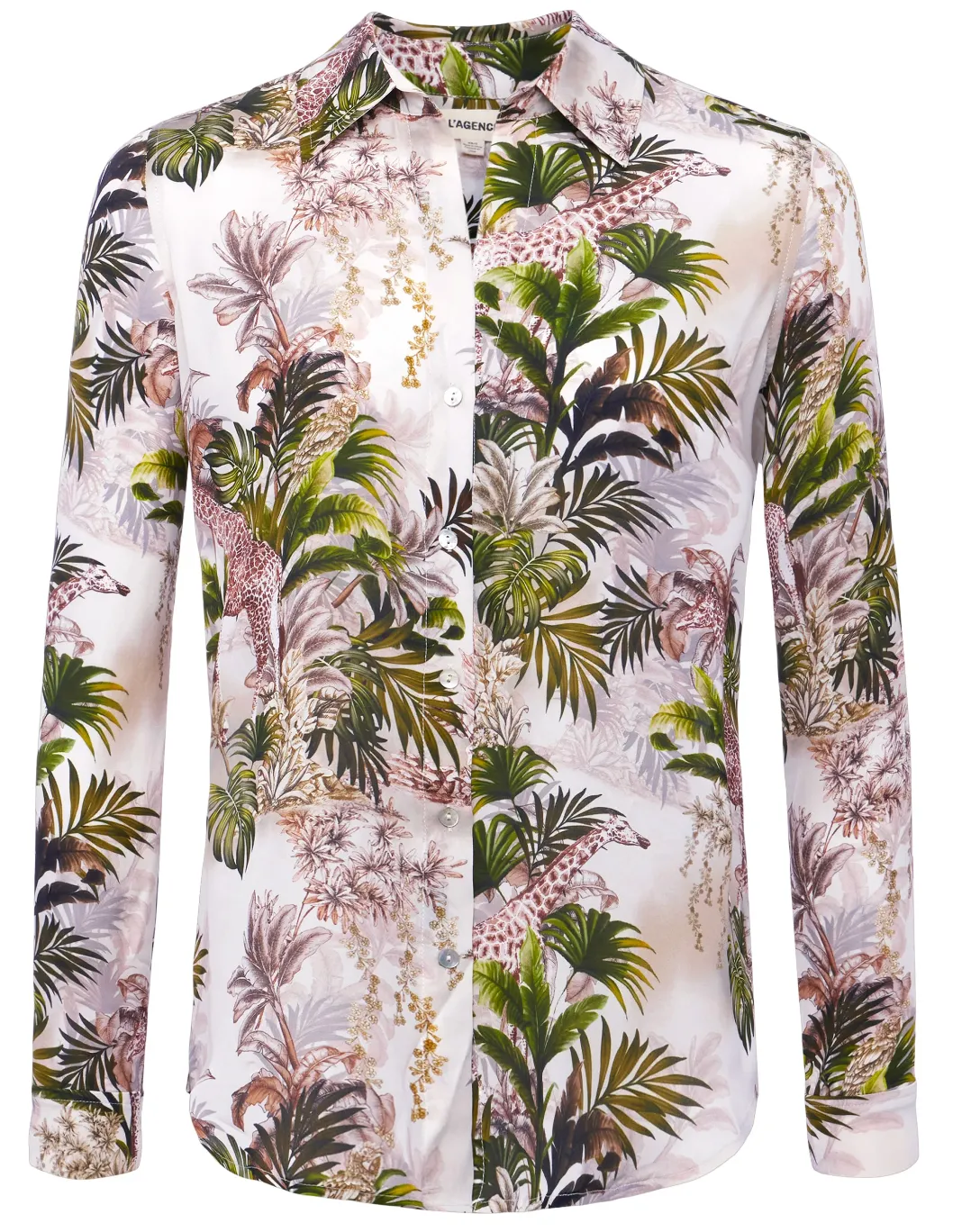 NINA BLOUSE-VINTAGE SAFARI