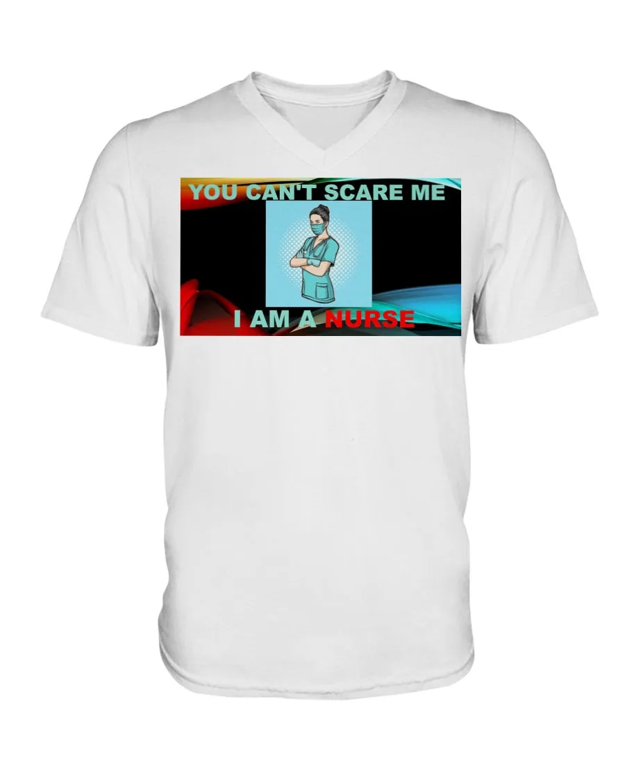 Nurses Don't Scare V-Neck T-Shirt