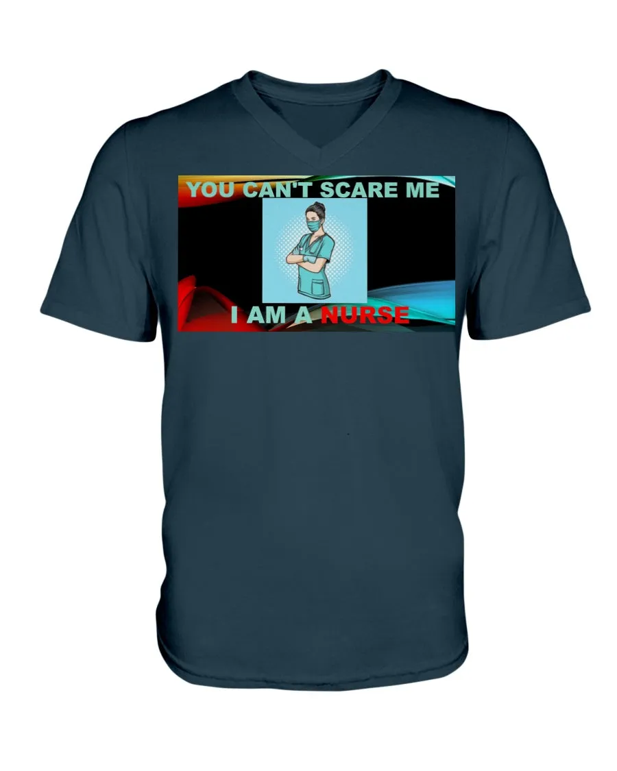 Nurses Don't Scare V-Neck T-Shirt