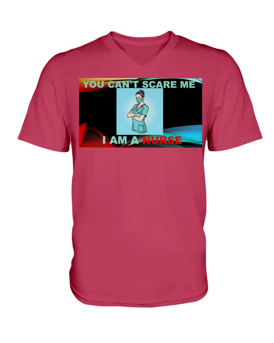 Nurses Don't Scare V-Neck T-Shirt