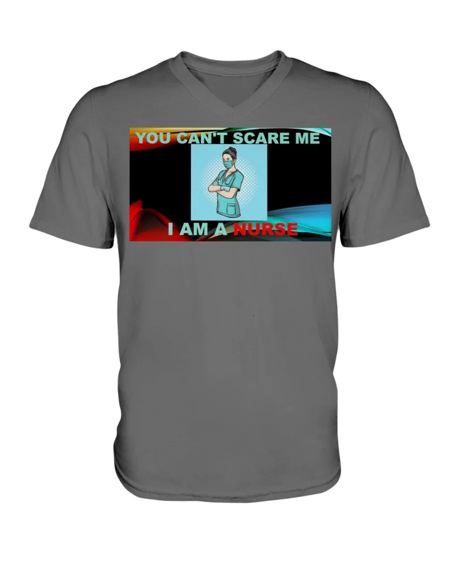 Nurses Don't Scare V-Neck T-Shirt
