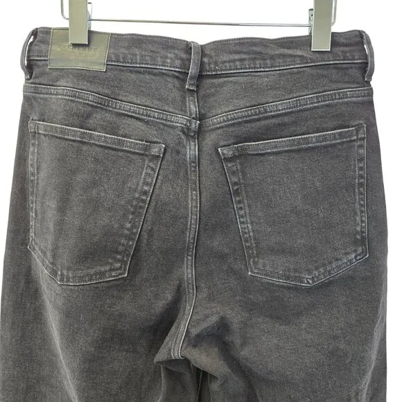 NWOT Everlane The Way High Sailor Jeans in Washed Black Size 30 Short