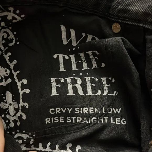 NWT We the People Free People Straight Jeans Size 31S