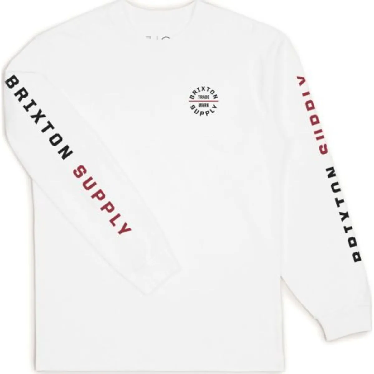 Oath Vi L/S Standard Tee - White/Rust