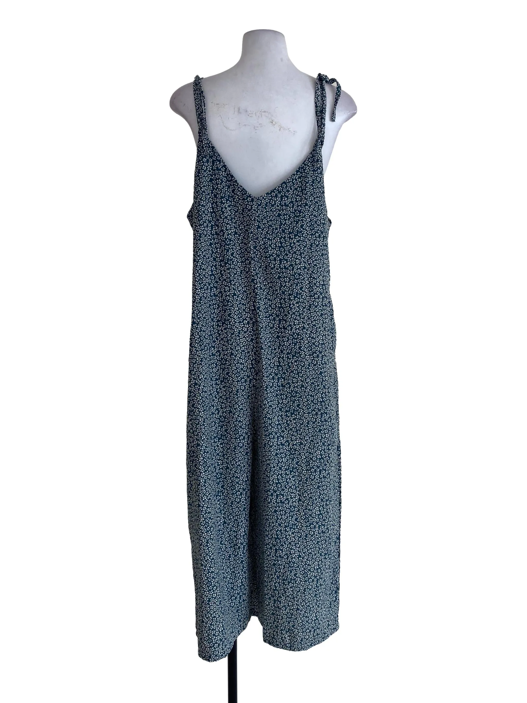 Ocean Floral V Neck Jumpsuits