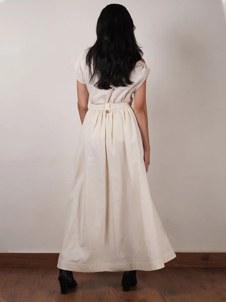 One Shoulder Top & Skirt Set