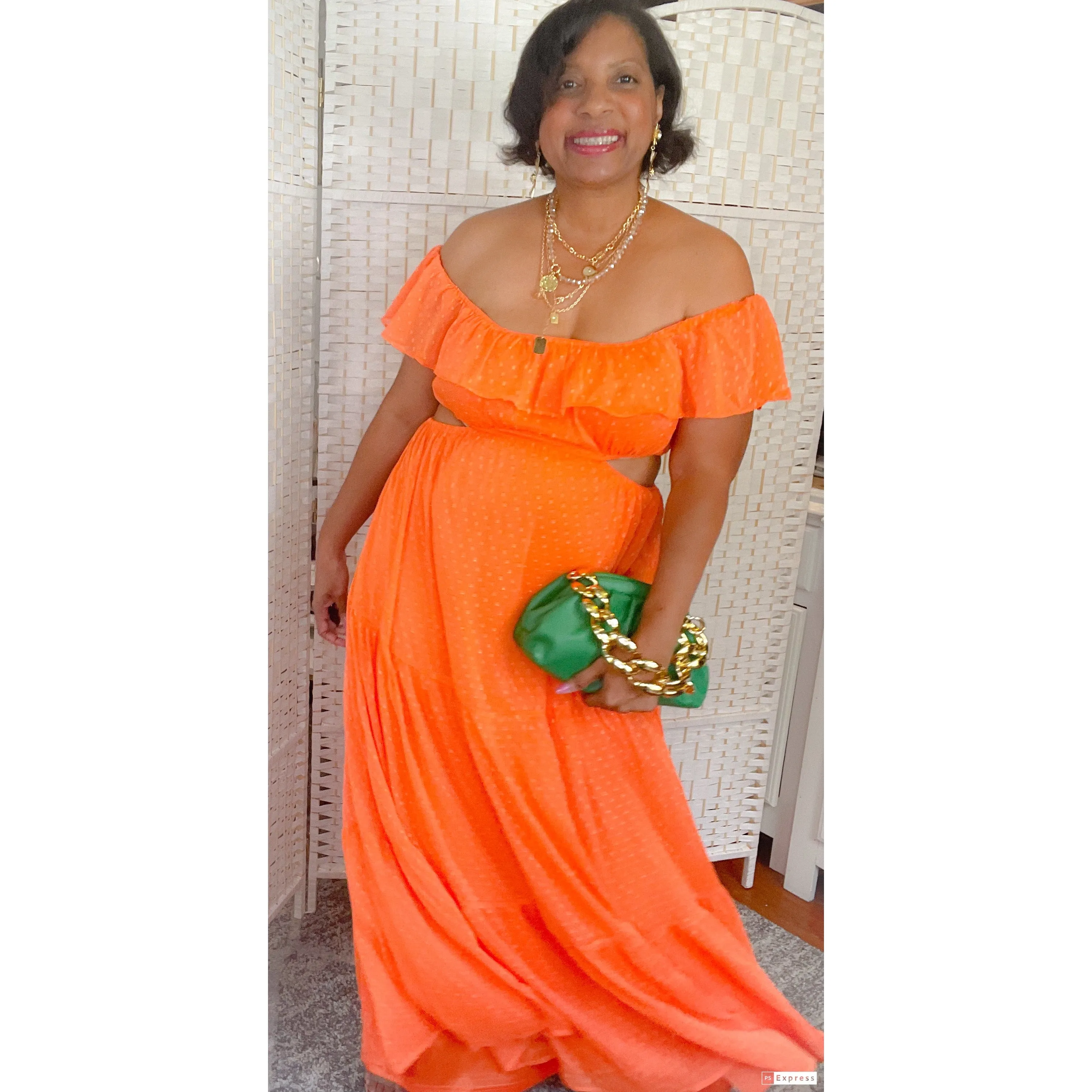 Orange You Hot Dress