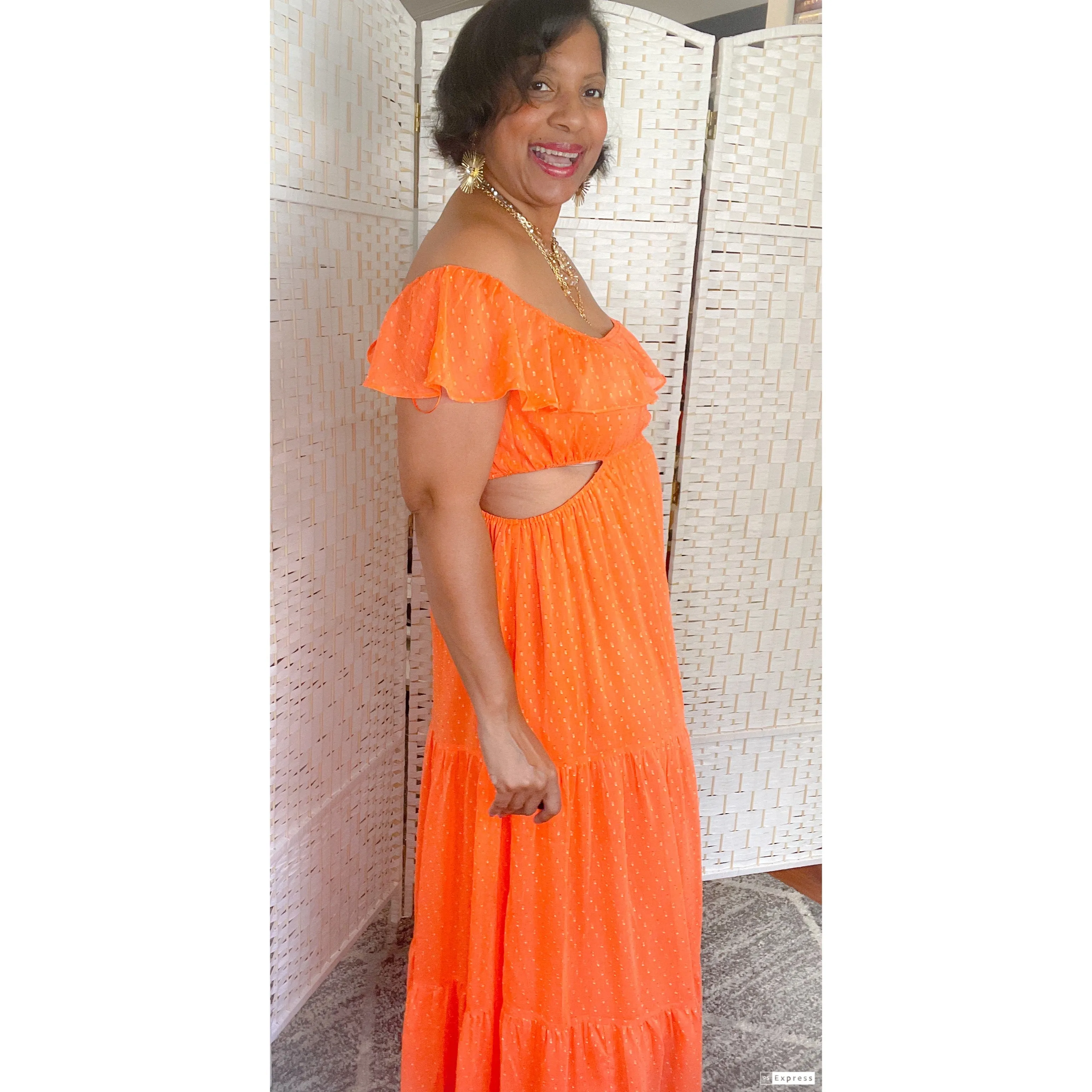 Orange You Hot Dress