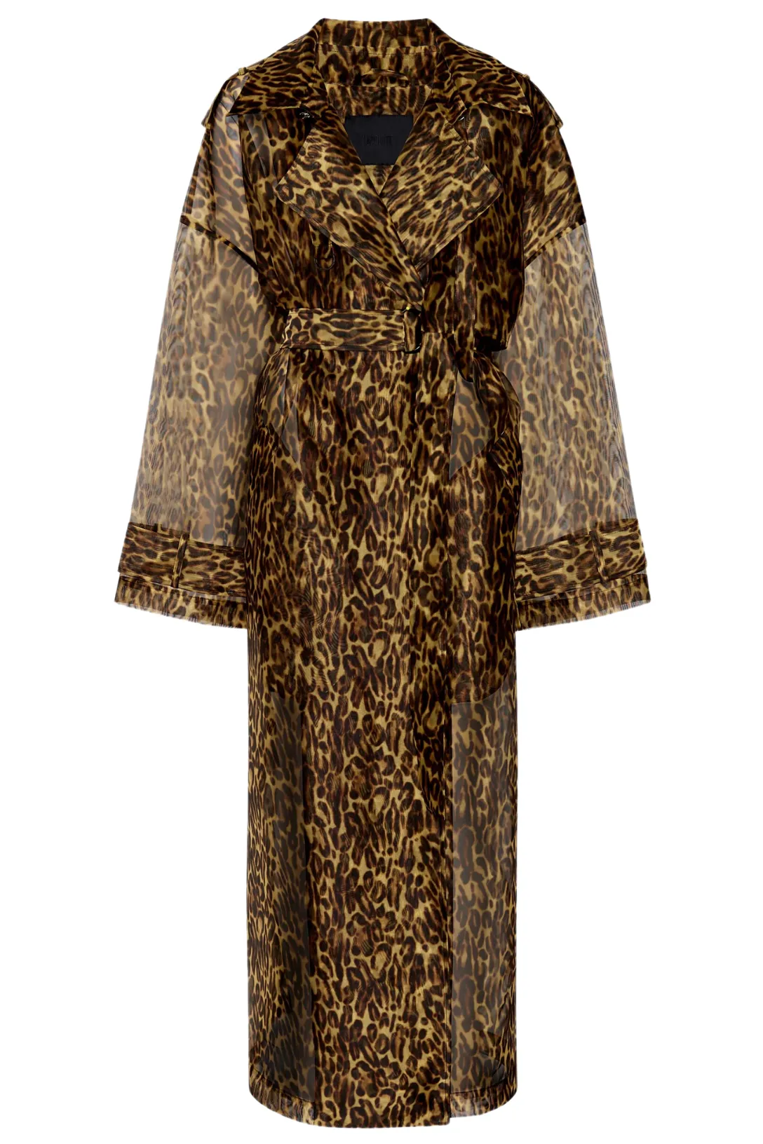 Organza Trench | Leopard