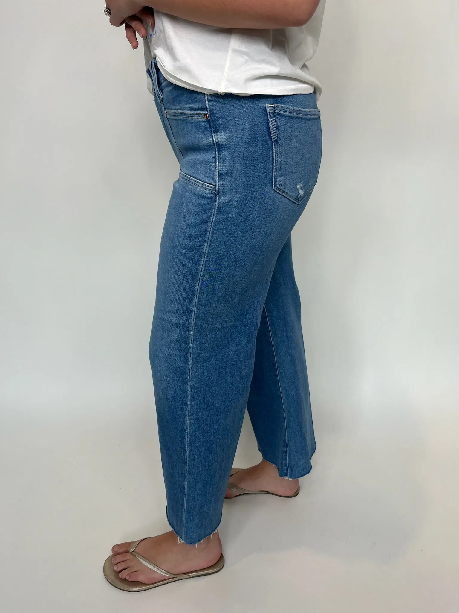 Paige Anessa Wide Leg Jean