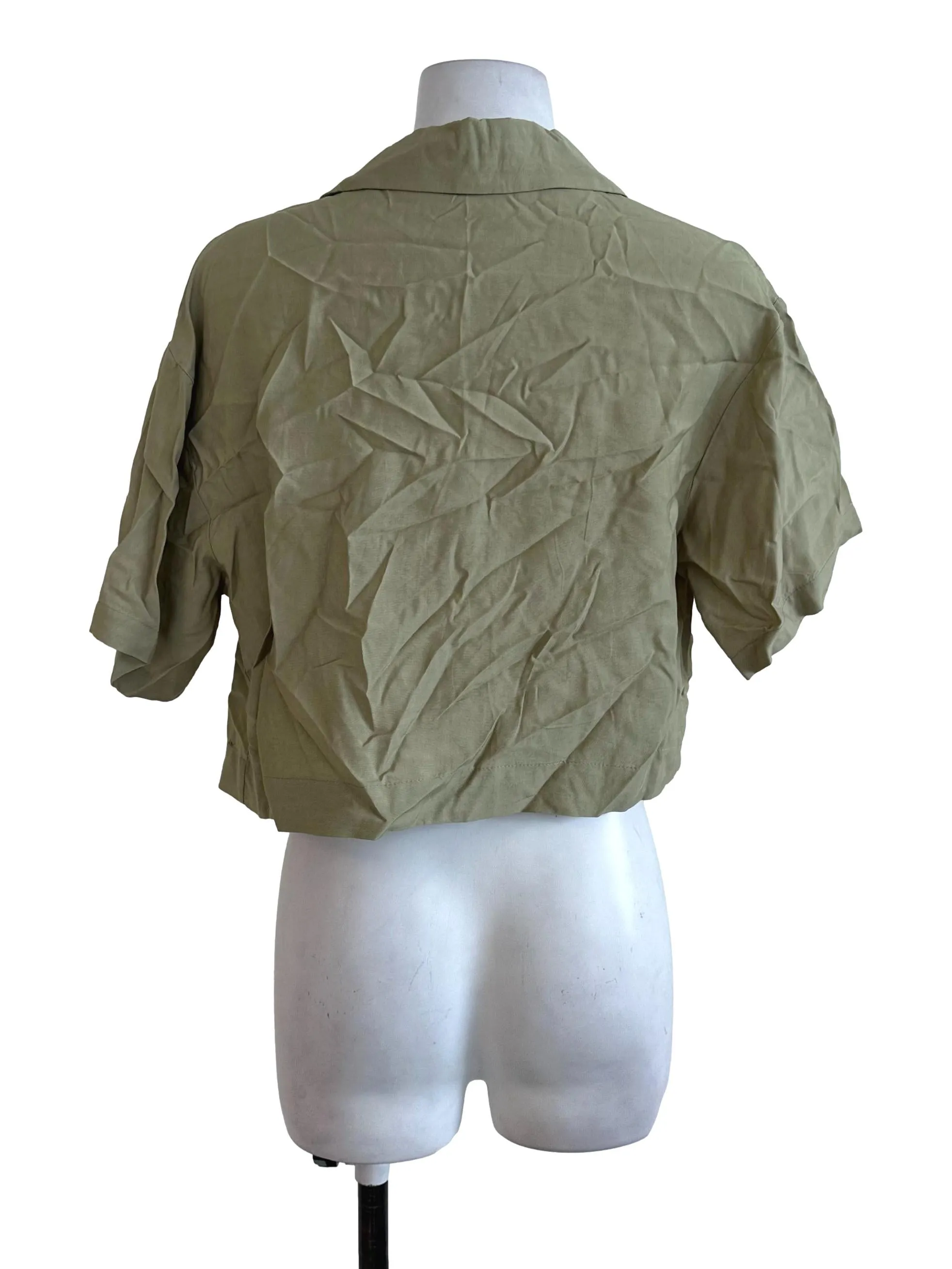 Pastel Green Collar Top TEM