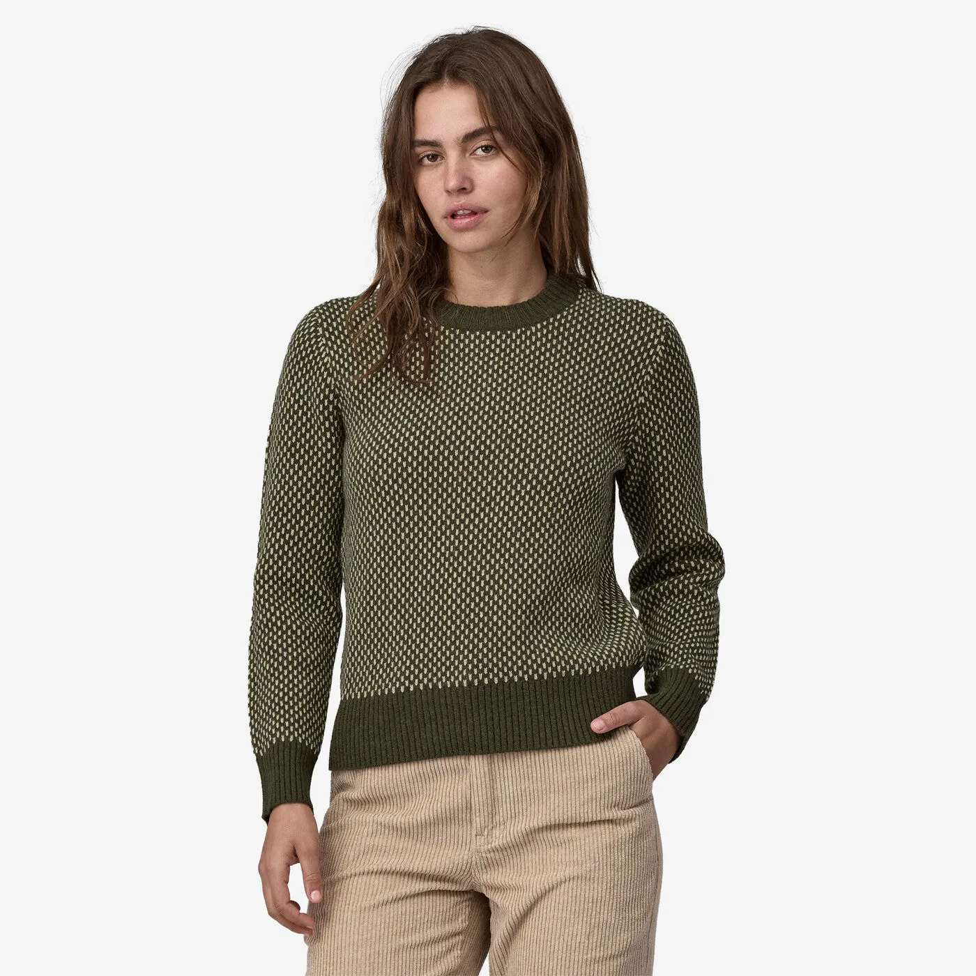 Patagonia Recycled Wool Crewneck Sweater Women's