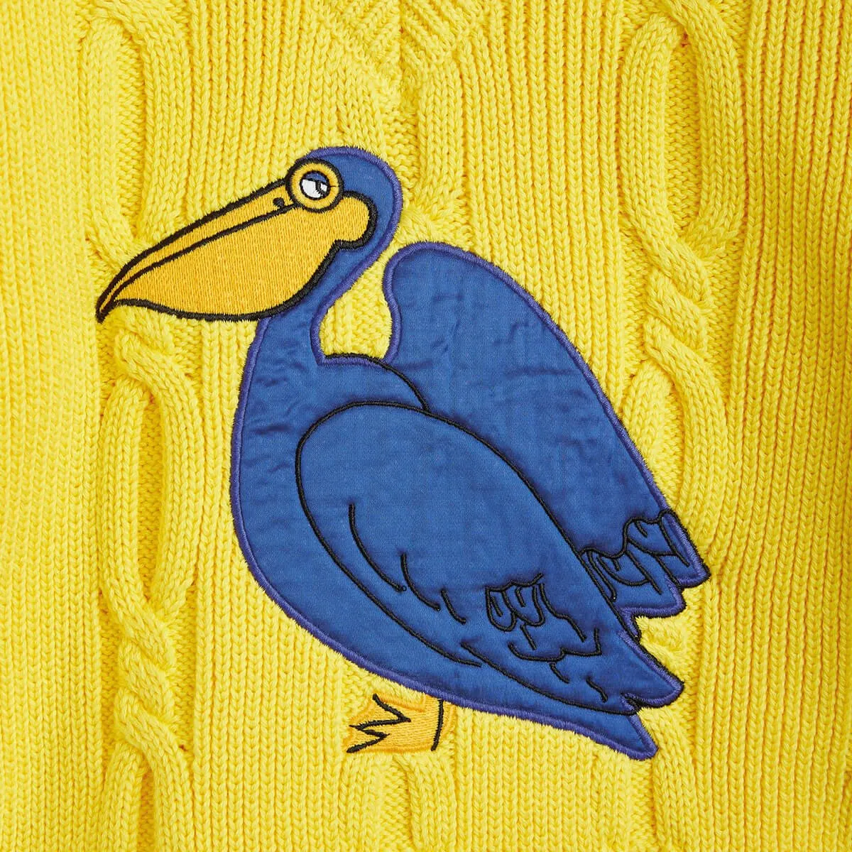 Pelican Knitted V-Neck Sweater - Strickpullover aus 100% GOTS Bio-Baumwolle