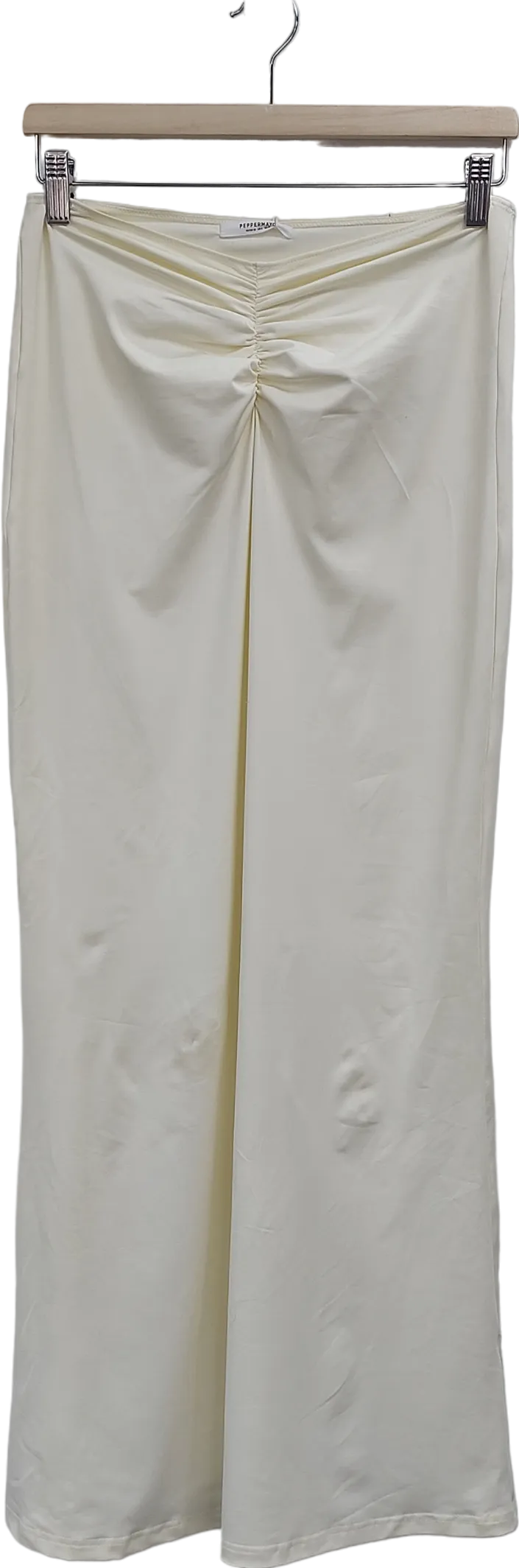 pepper mayo Cream Trixie Maxi Skirt UK 10