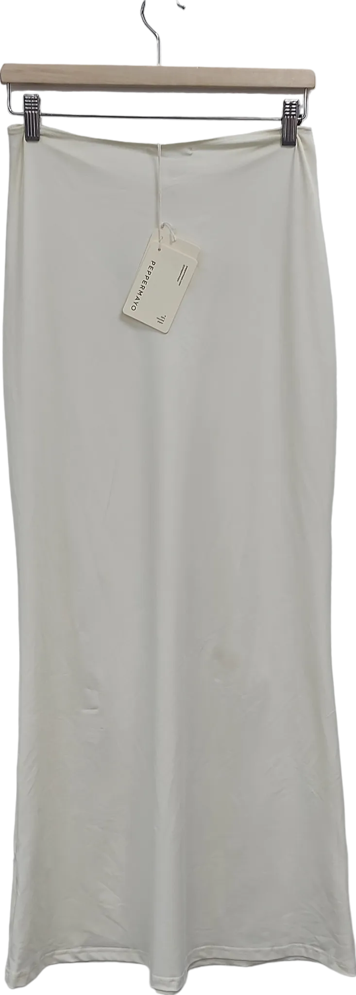 pepper mayo Cream Trixie Maxi Skirt UK 10