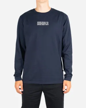 Peter long sleeve -  Navy