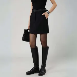 Pheonix™ | Solid Pocket Mini Skirt