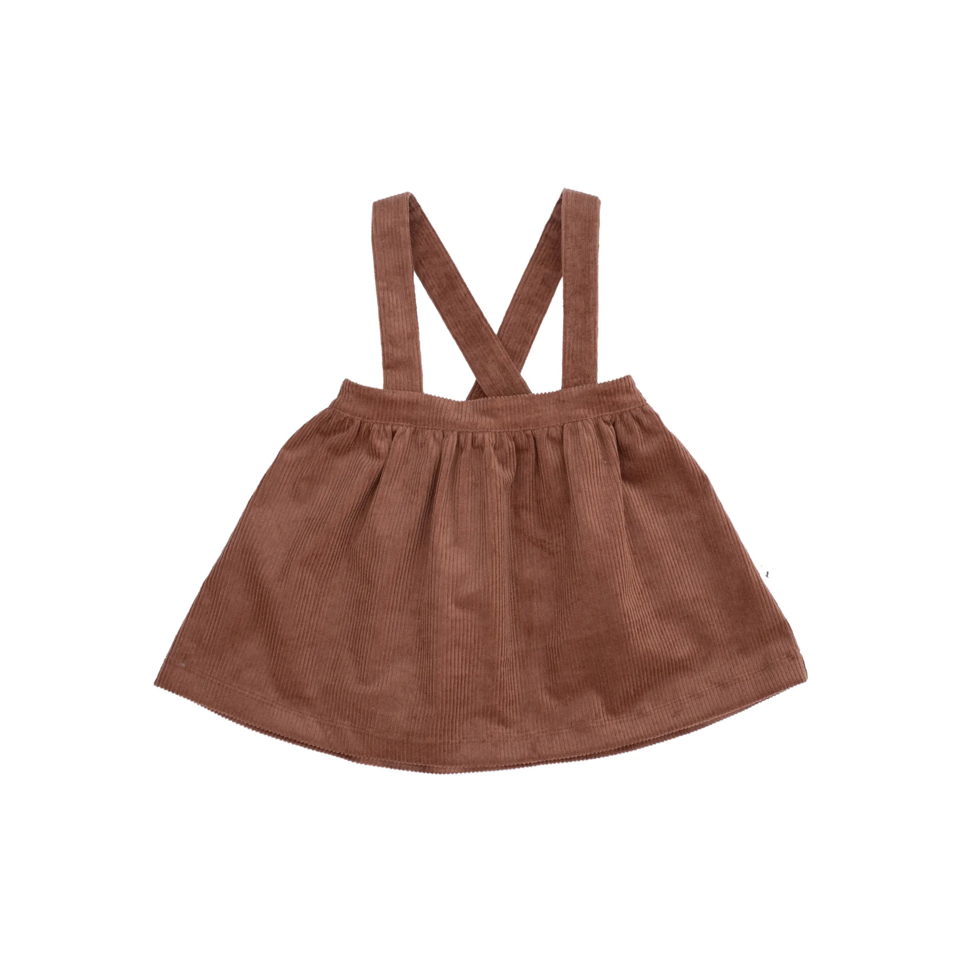 Pinafore Skirt - Corduroy Pecan