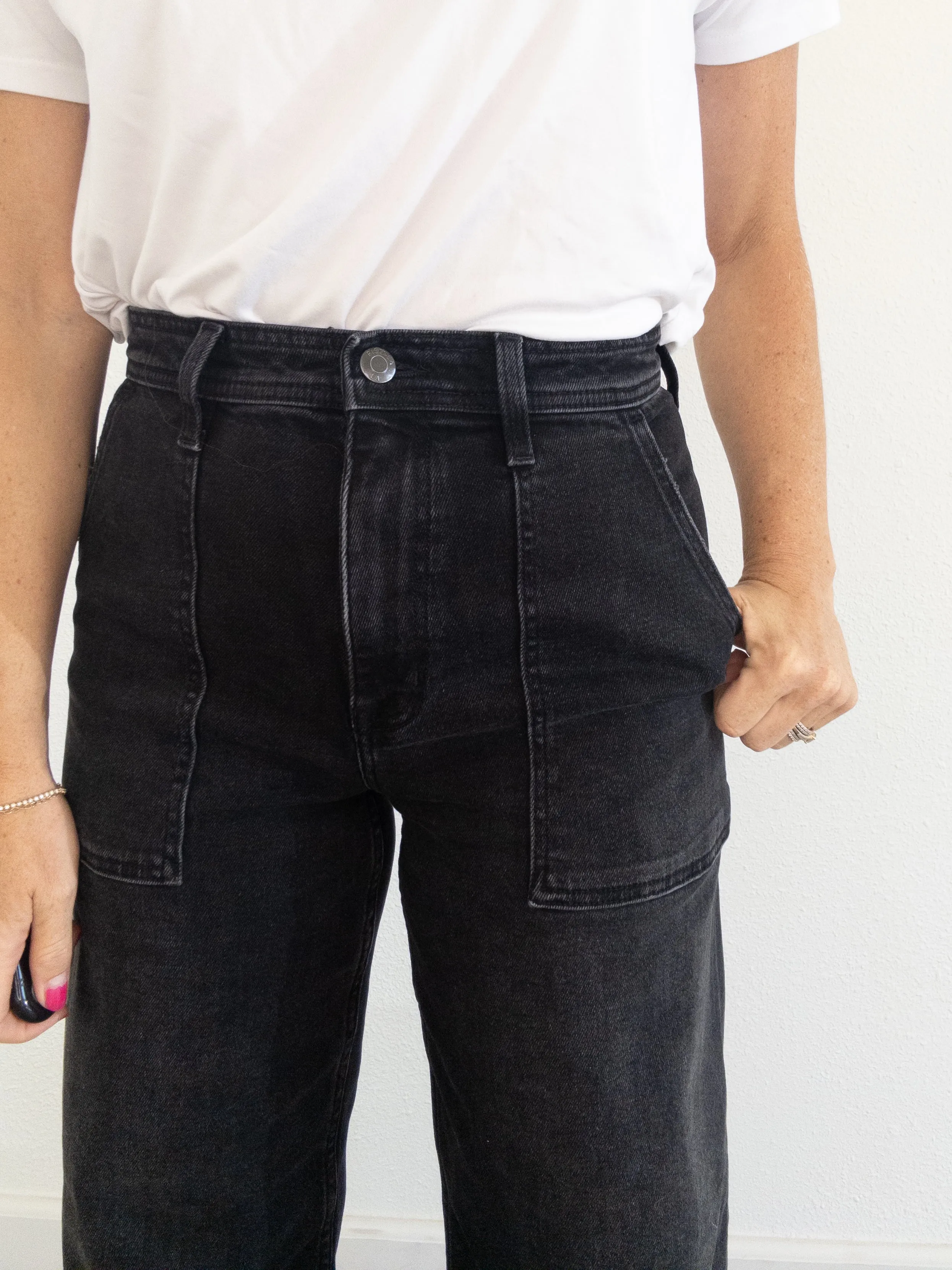 Pistola Penny Utility HIgh Rise Wide Leg