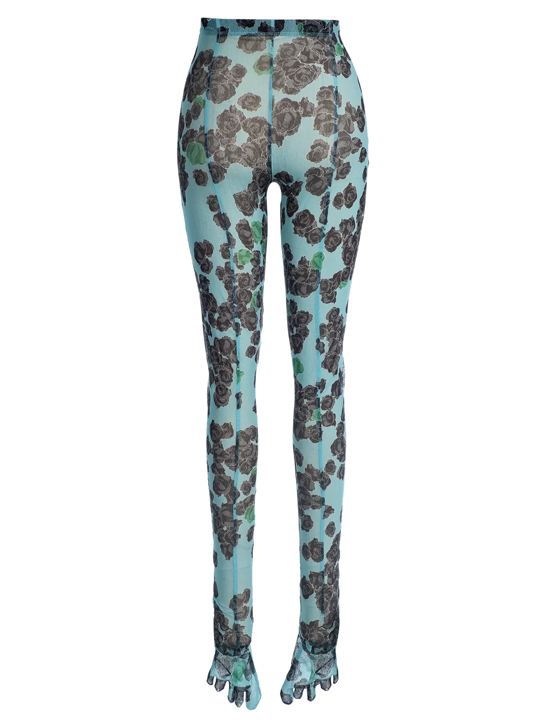 Pixel Roses Gauzy Leggings