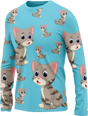 Playful Pussycat Rash Shirt Long Sleeve