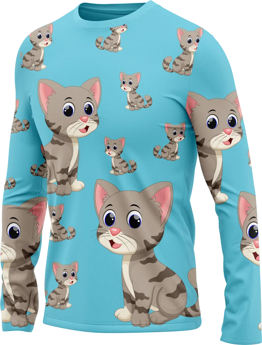 Playful Pussycat Rash Shirt Long Sleeve