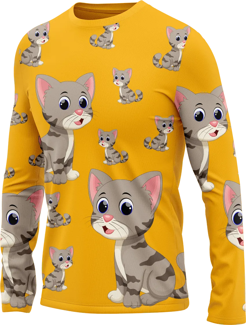 Playful Pussycat Rash Shirt Long Sleeve