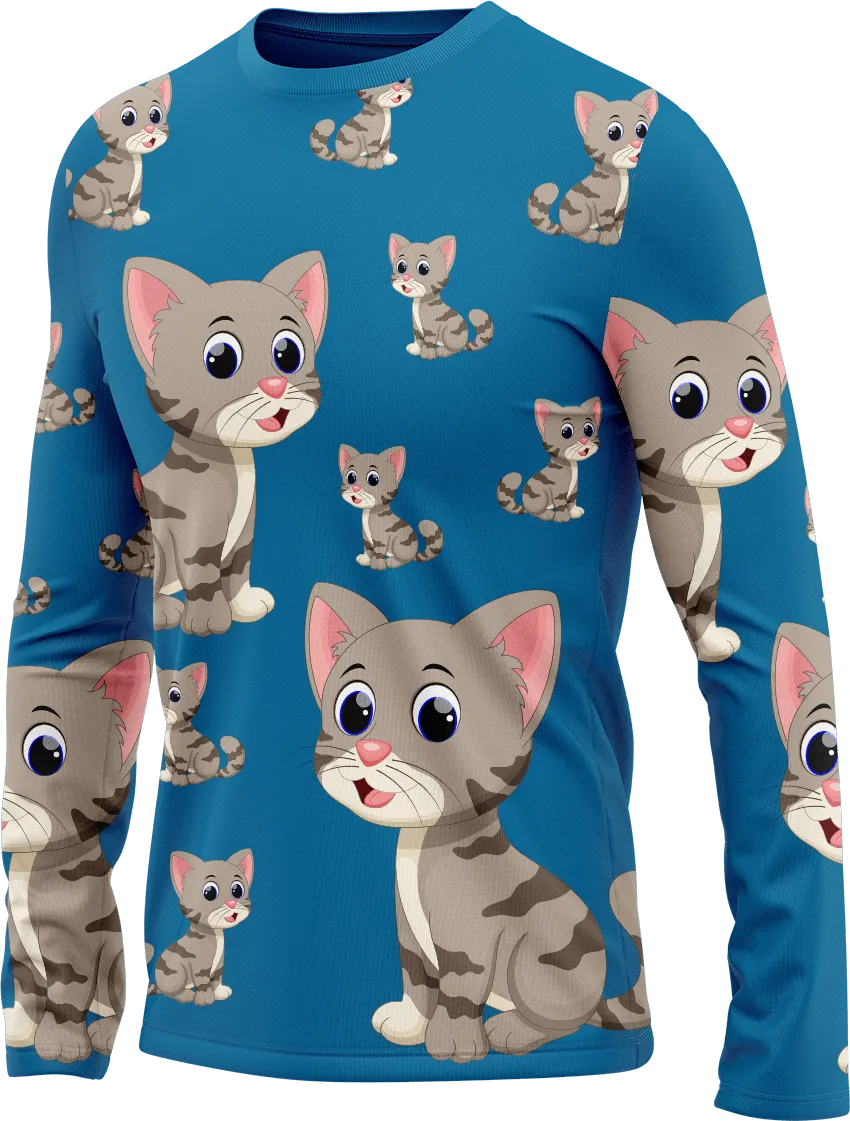 Playful Pussycat Rash Shirt Long Sleeve