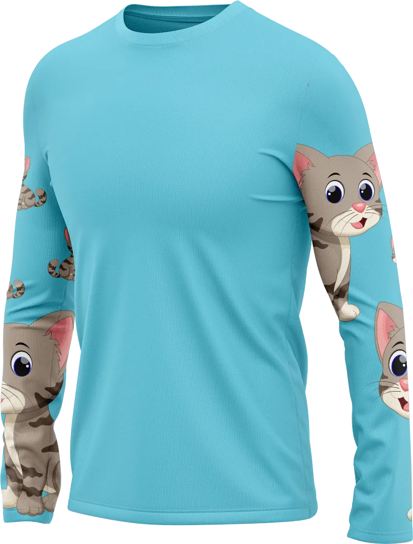 Playful Pussycat Rash Shirt Long Sleeve